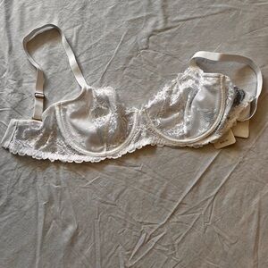 NATORI Heavenly White Lace Bra 32DDD 32F